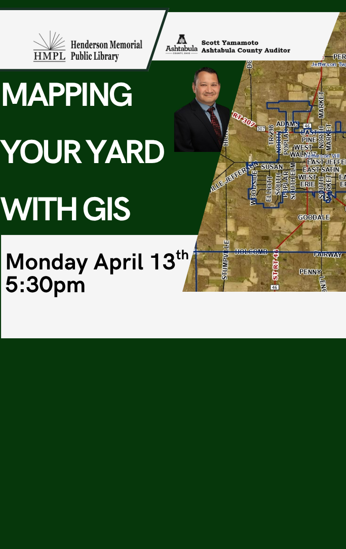 a GIS map with a picture of Scott Yamamoto