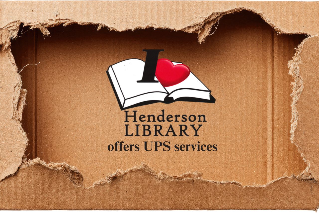 a ripped box with HMPL book and heart logo